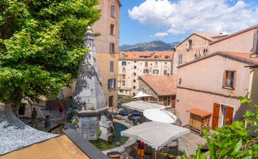 Charmant T1 Plein Centre Corte Au 13 Cours Paoli Wifi Gratuit Calme Lumineux Экстерьер фото